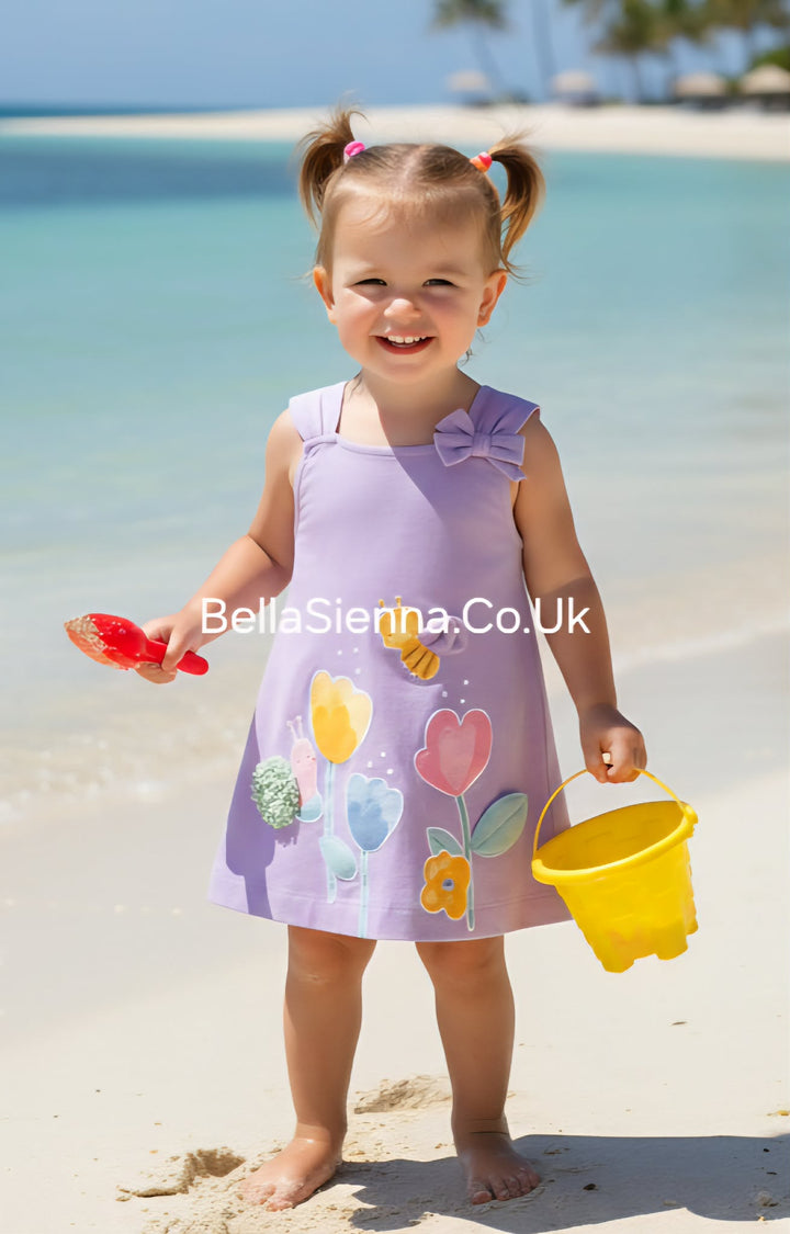 Mayoral Girls Lilac Sun Dress - 1930