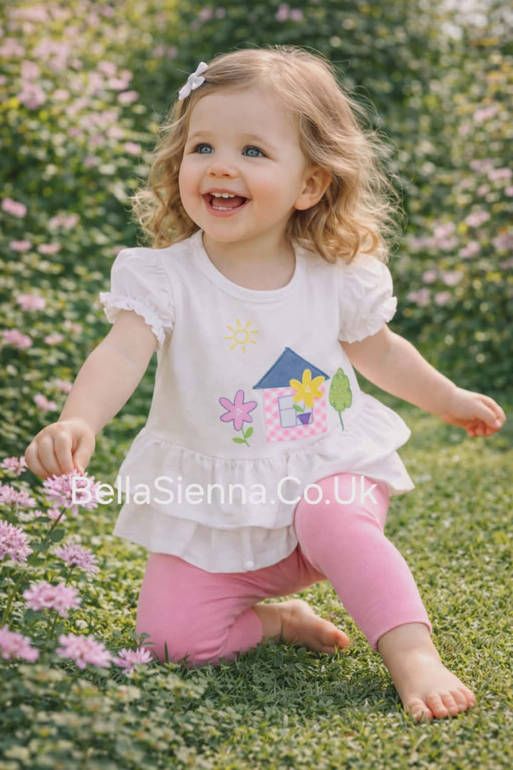 Mayoral Rib Leggings Set - Rosa Pink - 1724