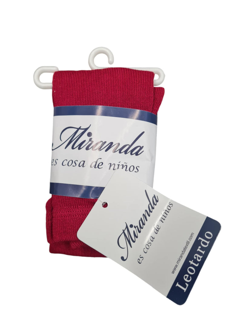 Miranda Dark Red Tights