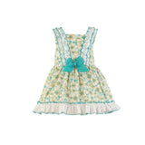 Miranda Turquoise & White Floral Dress - 618 V