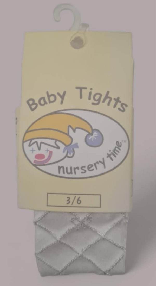 Nursery Time Baby Girls Patterned Tights