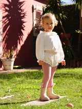 Deolinda "ANNIE" Bunnie Rabbit Print Jam Pants Set - DBI25721