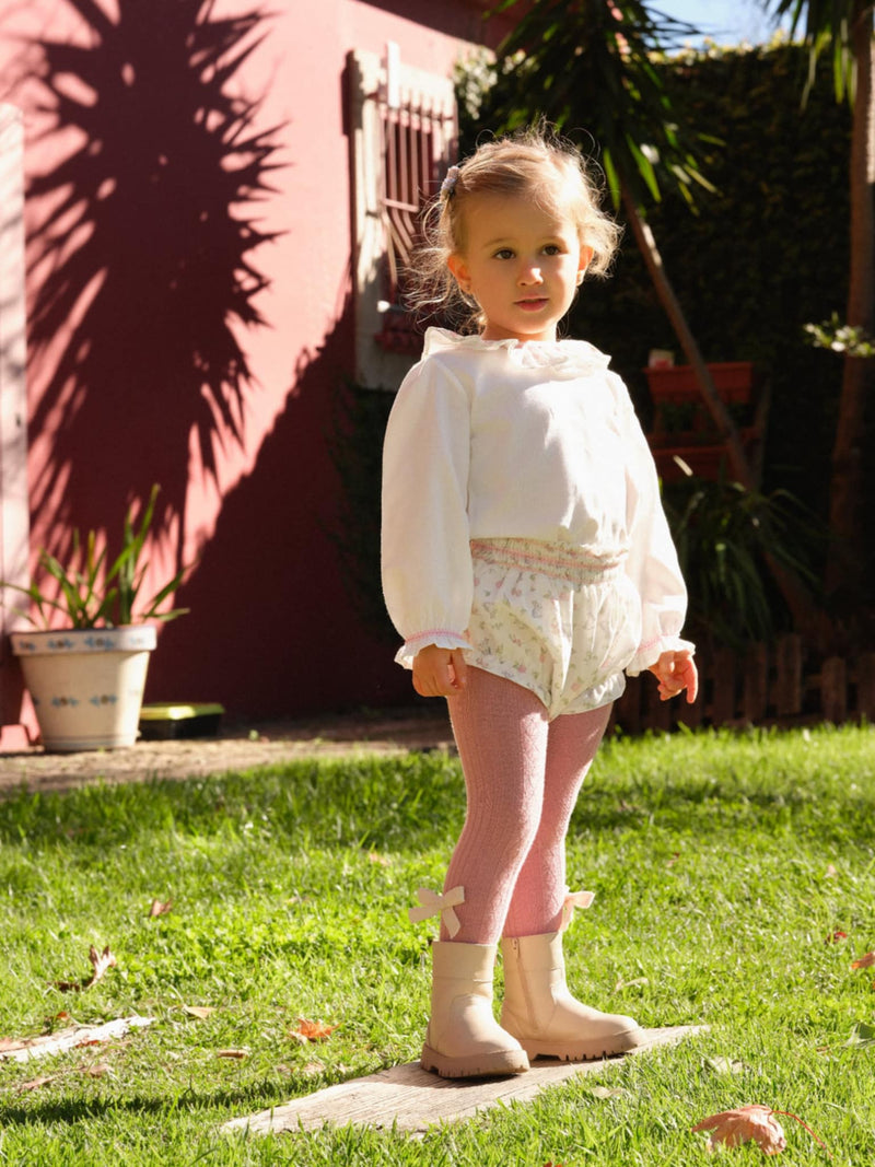 Deolinda "ANNIE" Bunnie Rabbit Print Jam Pants Set - DBI25721