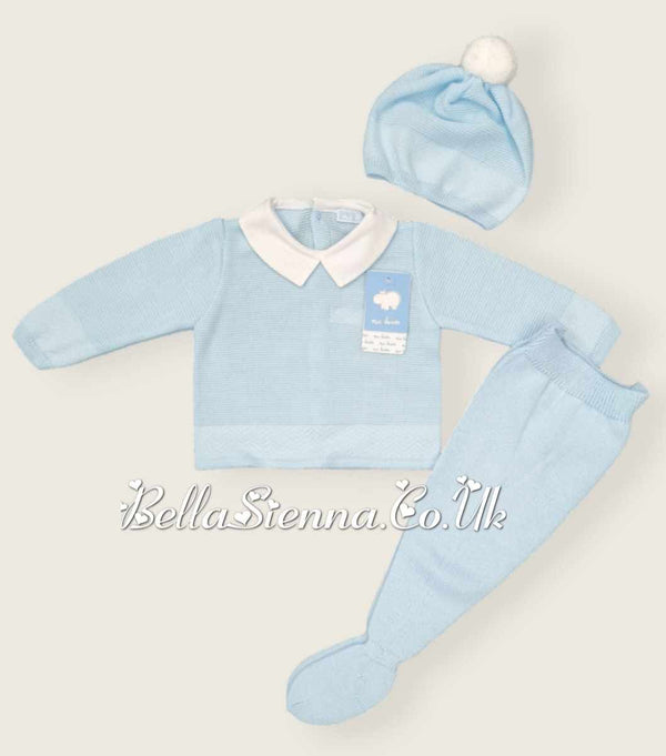 Mac Ilusion Baby Boys Three Piece Knitted Set 7411