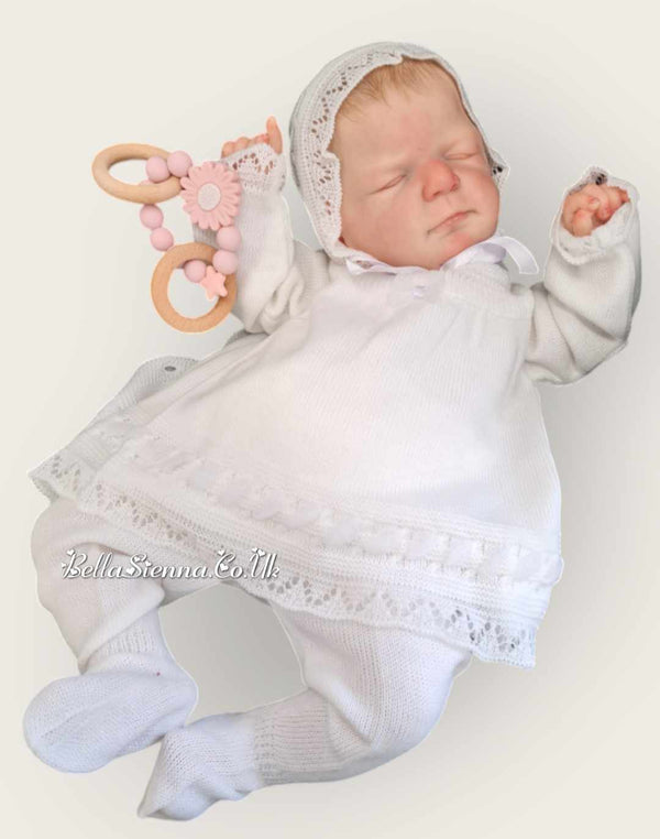 Mac ilusion Baby Newborn Outfit 7417 Ivory