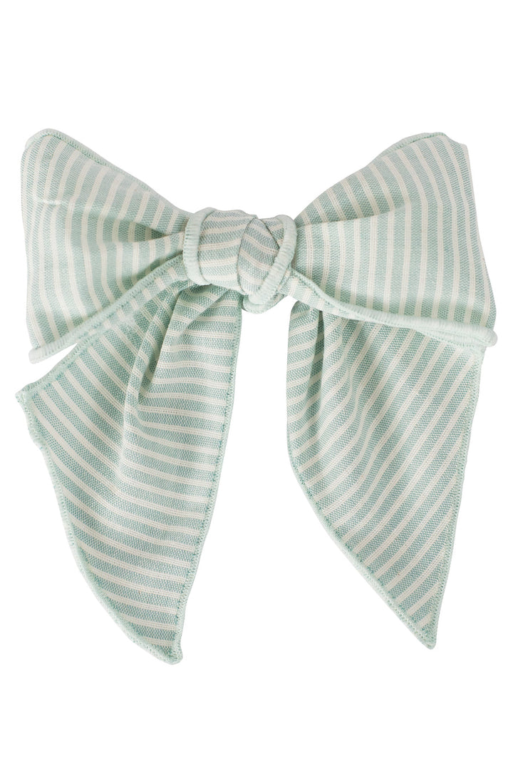 Calamaro Excellent Girls Mint Green Striped Dress & Pants set - 22057