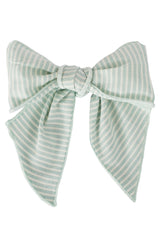 Calamaro Excellent Girls Mint Green Striped Dress & Pants set - 22057