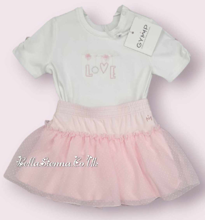 GYMP Girls Two Piece Skirt Set