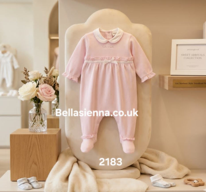 Tutto Piccolo Pink Babygrow For Baby Girl - 2183