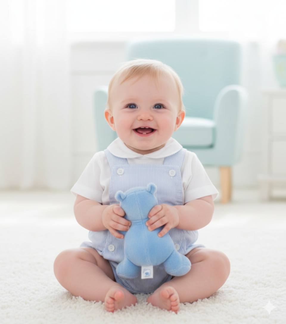 Mac Ilusion Baby Boys Dungaree Set 8100