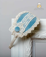 Abuela Tata Velvet & Lace Headband To Match - 2599393 -0899393