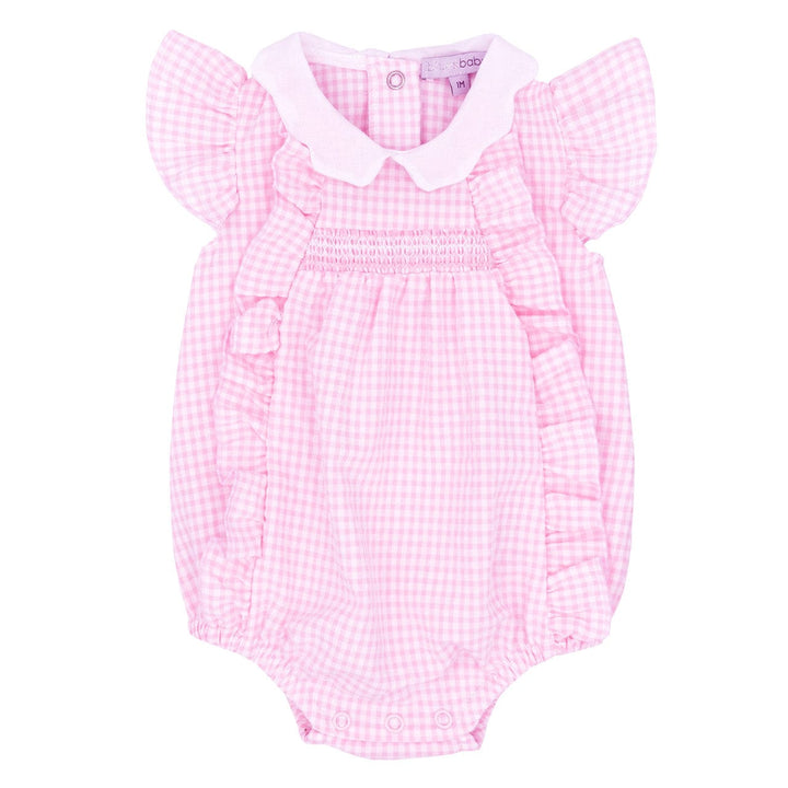 Blues Baby Seersucker Romper - BB1035