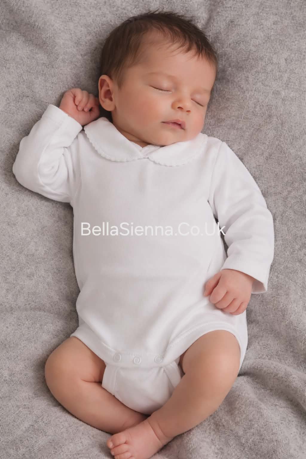 Rapife White Peter Pan Collared Vest Top - 847