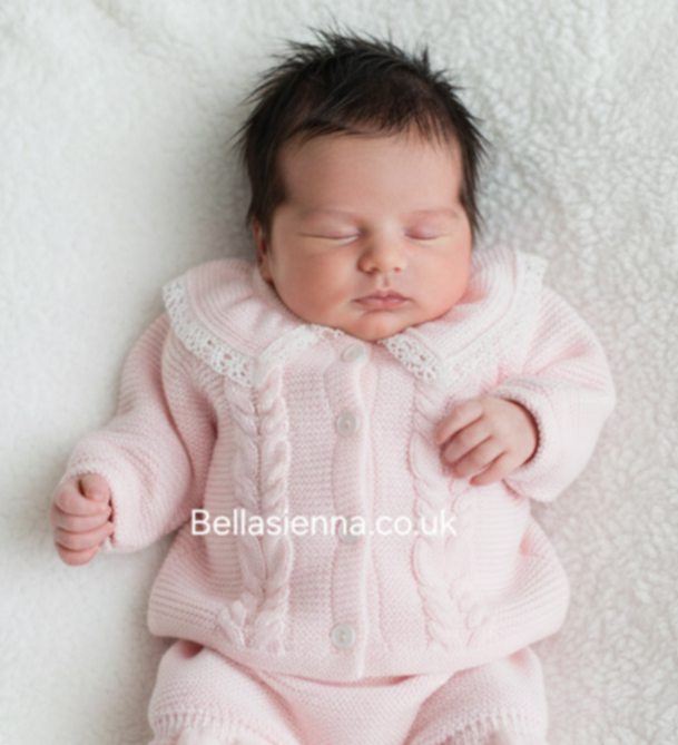 Mac Ilusion Pink & White Two Piece Outfit - 8632