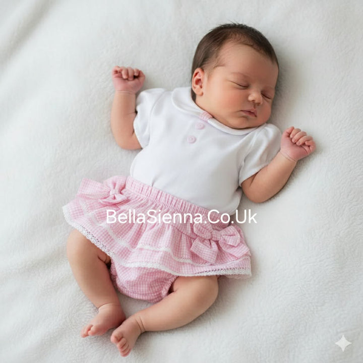 Blues Baby Two Piece Frilly Jam Pants Set - BB0355