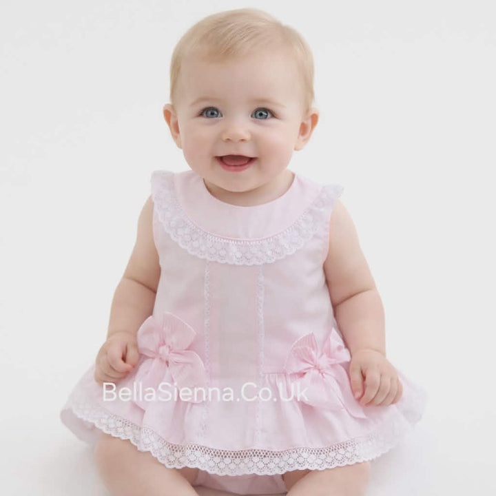 Pretty Originals Pink And White Dress Set MT02031
