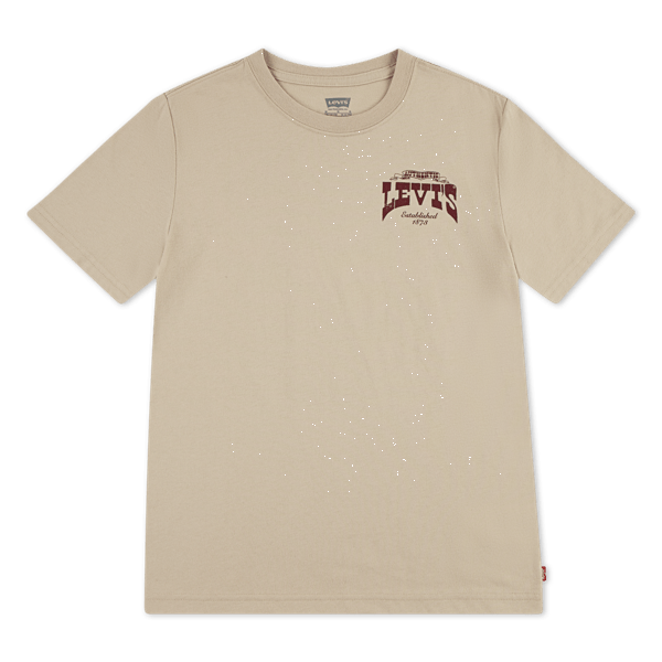 Levi's Kids "Galloping Free" Cowboy Style T-shirt - 8EN614-GAB - White Pepper