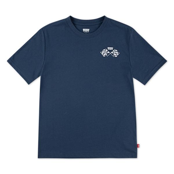 Levi's Kids Speed Trial Motorbike T-Shirt - 8EP039-UF3 - Navy