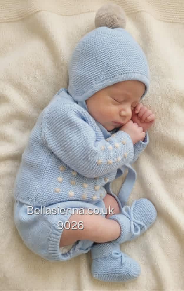 Mac ilusion Baby Boys Four Piece Knitted Set 9026