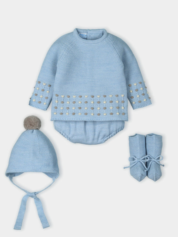 Mac ilusion Baby Boys Four Piece Knitted Set 9026