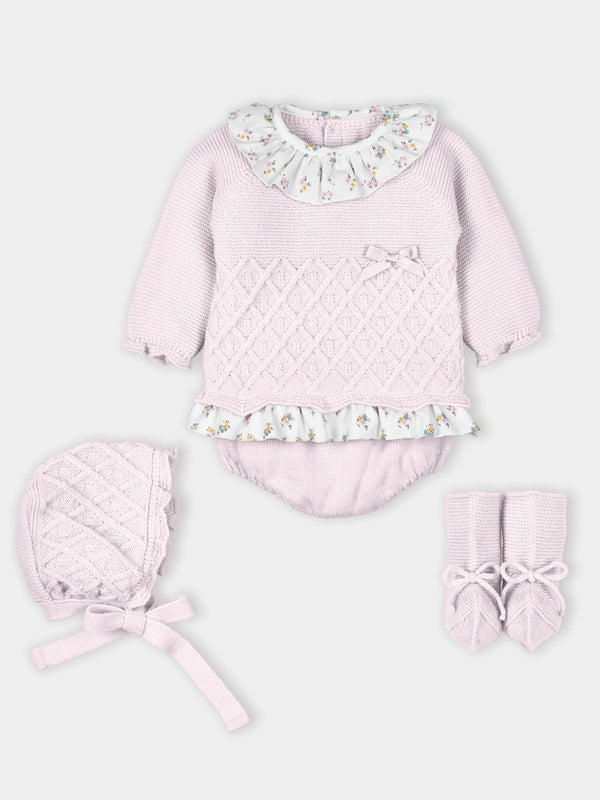 Mac ilusion Girls Four Piece Outfit - Pink - 9027