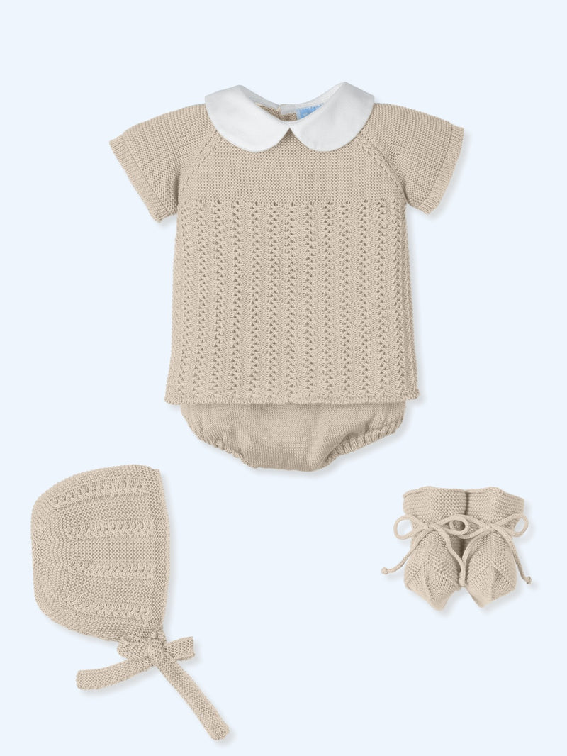 Mac ilusion Baby Boys Four Piece Outfit - 9626 (Safari)