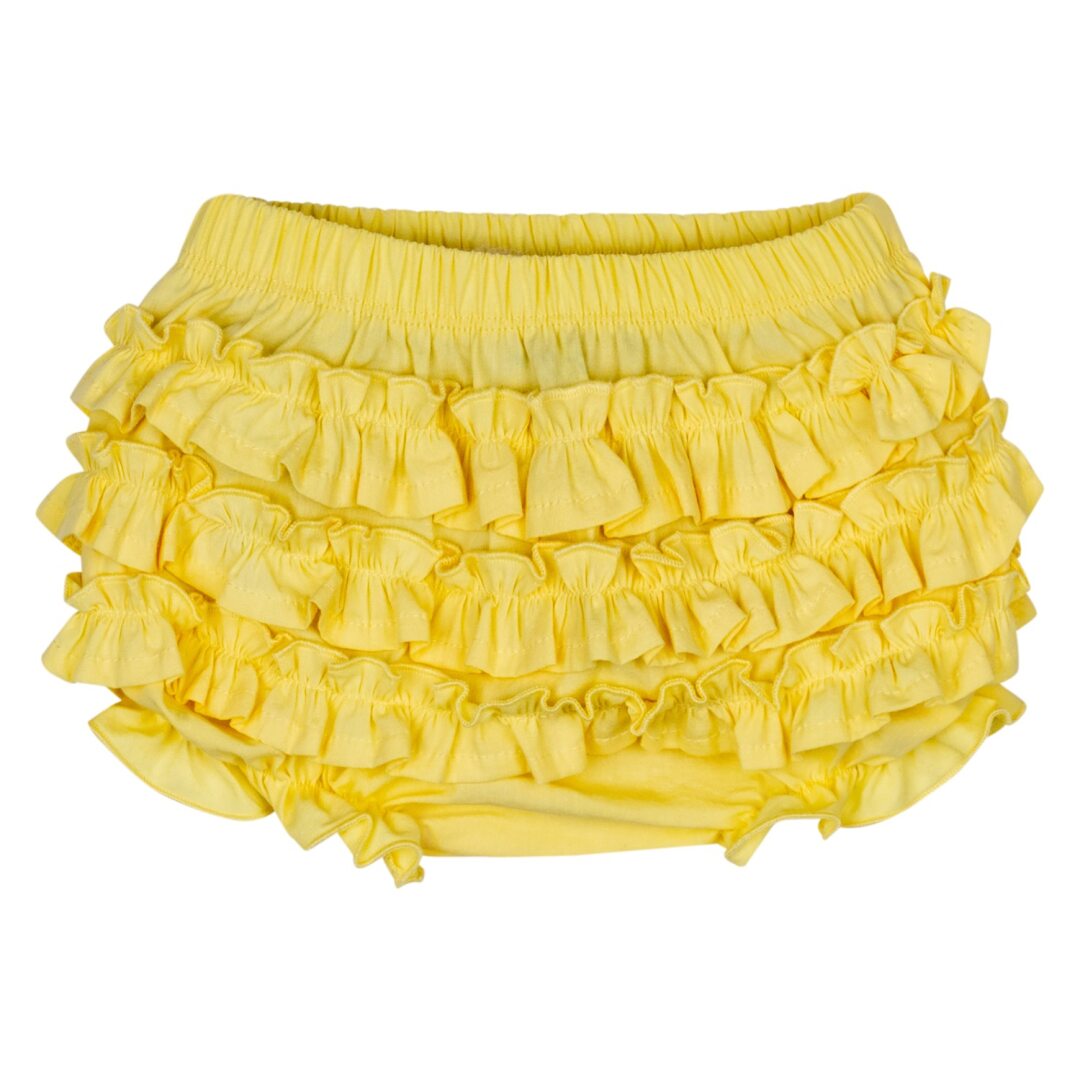 Little A Lemon & White "JAZZY" Poplin Jam Pants Set - LA24106