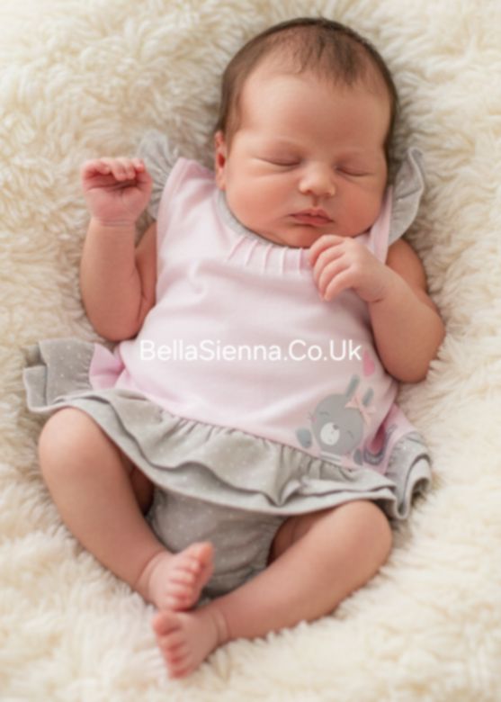 Tutto Piccolo Girls Cute Bunny Romper 9781