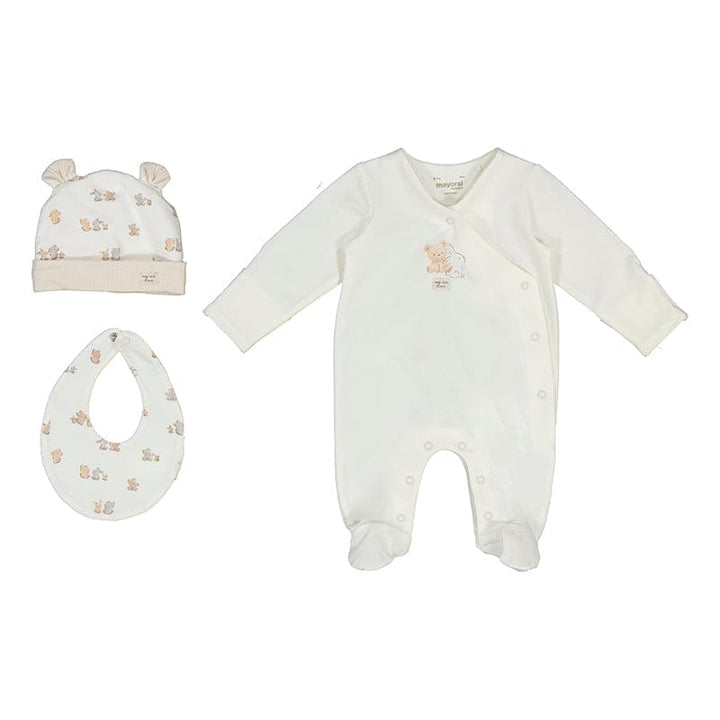 Mayoral Unisex Teddy Bear & Bunny Rabbit Print Baby Comforter - 9884