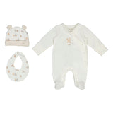 Mayoral Unisex Teddy Bear & Bunny Rabbit Print Baby Comforter - 9884