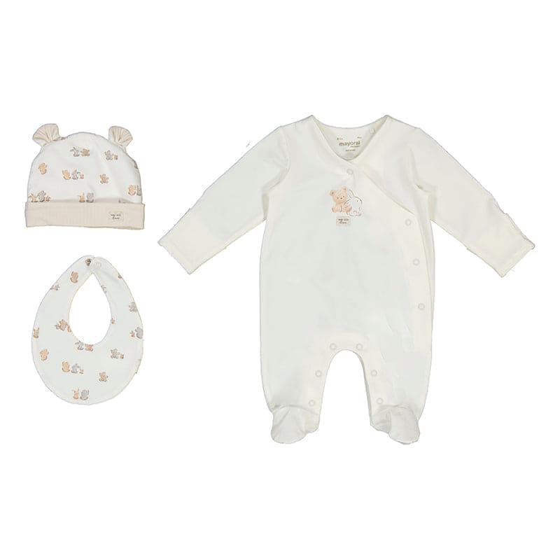 Mayoral Unisex Teddy Bear & Bunny Rabbit Print Baby Comforter - 9884