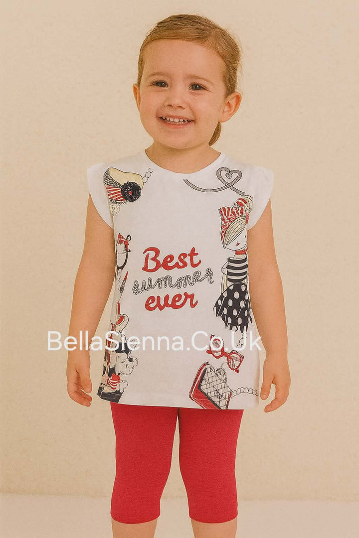Mayoral Girls Summer Leggings Set - 3546