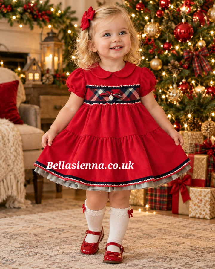 Amaya Stunning Girls Red Dress