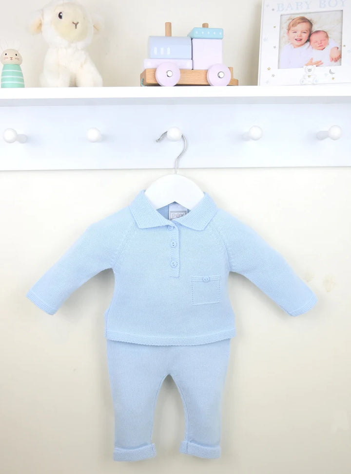 Pex "Oliver" Boys Two Piece Knitted Jumper & Trouser Set - B055000905