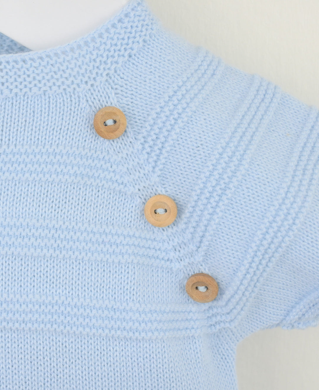 Baby Blue Knitted Two Piece Set - B0551