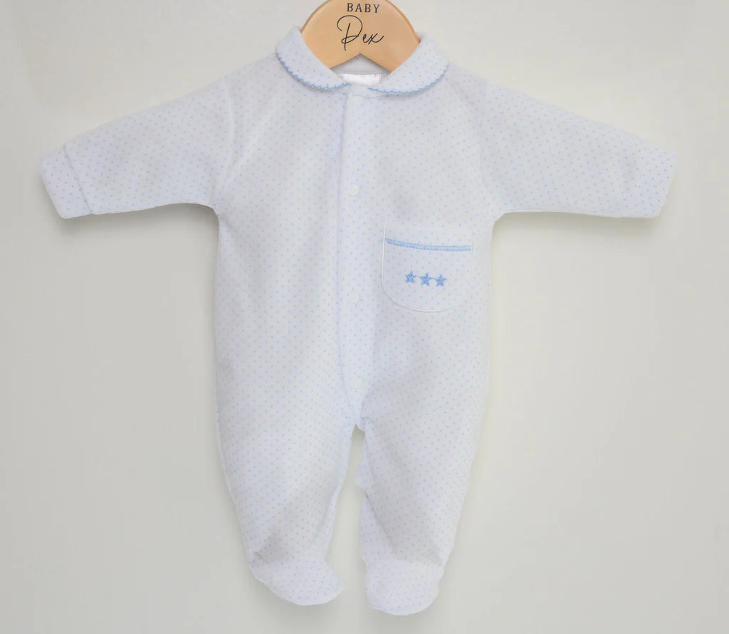 Premature/Early Baby "Jasper" Sleepsuit - 3-5lb - Babygrow