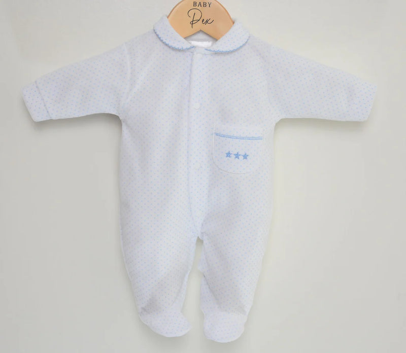 Premature/Early Baby "Jasper" Sleepsuit - 3-5lb - Babygrow