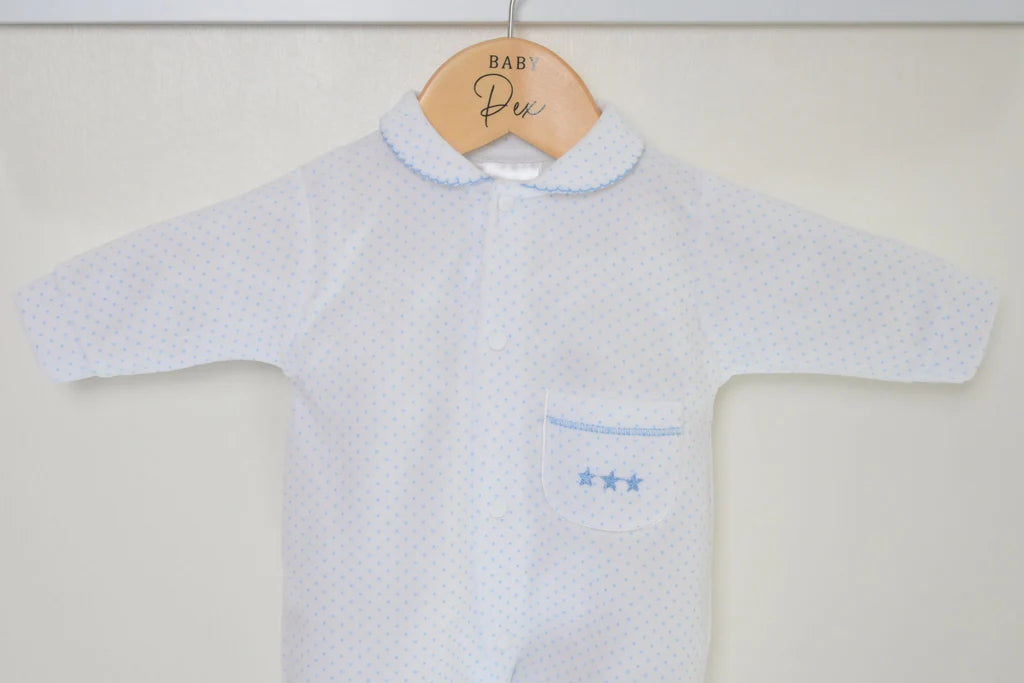 Premature/Early Baby "Jasper" Sleepsuit - 3-5lb - Babygrow