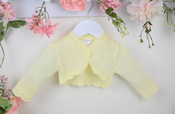 Lemon "Pearl" Bolero Style Cardigan - B9781