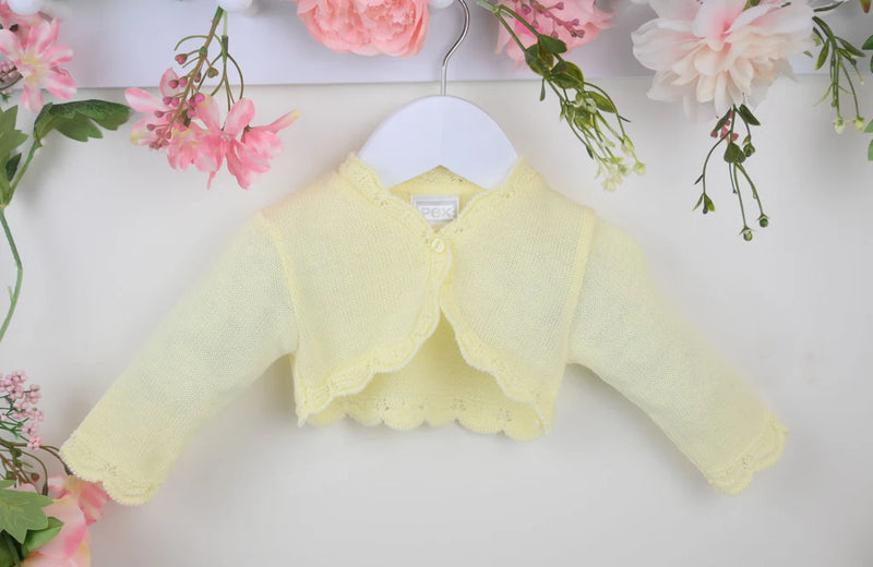 Lemon "Pearl" Bolero Style Cardigan - B9781