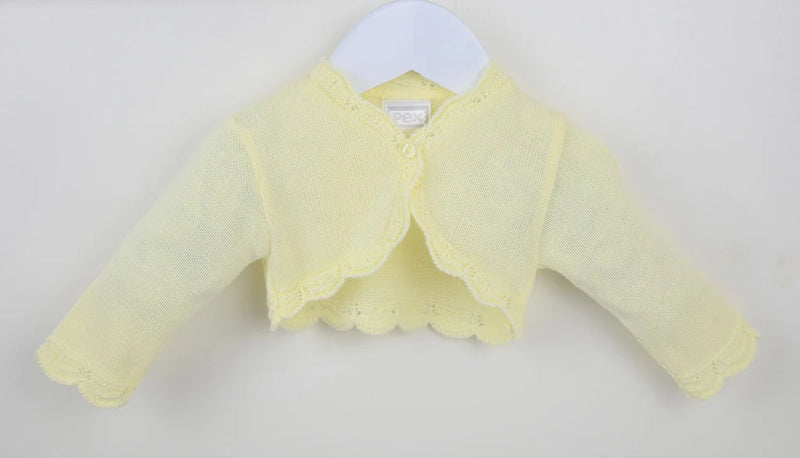 Lemon "Pearl" Bolero Style Cardigan - B9781