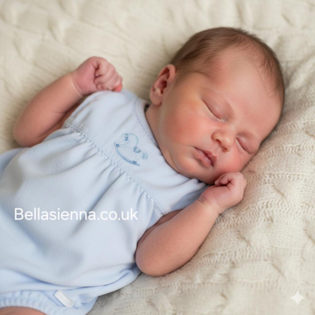 Blues Baby Rocking Horse Romper - BB0291