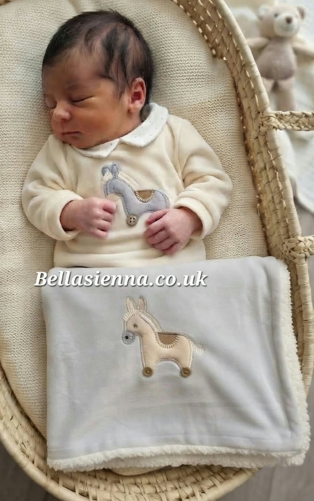 Baby Boys Velour Two Piece Outfit - 2518
