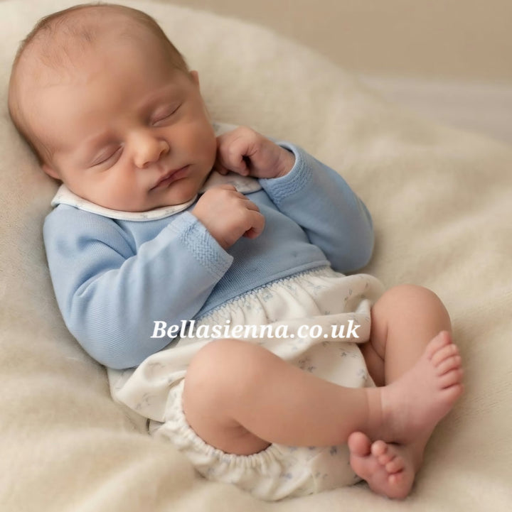 Blue Rocking Horse Romper - B097401510