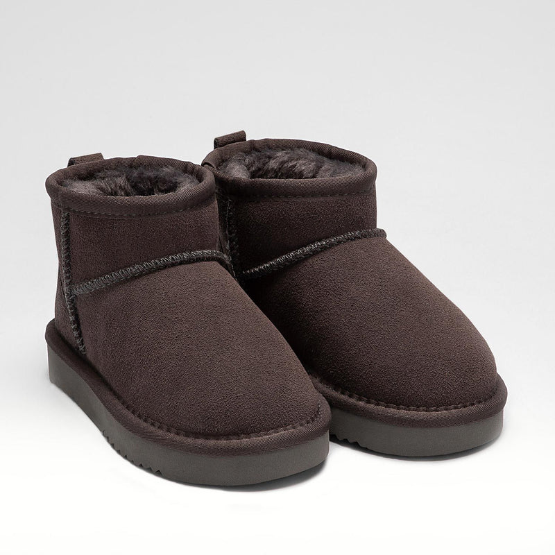 Lelli Kelly Giulia Stivale Grey Leather Boots - LKHK2262