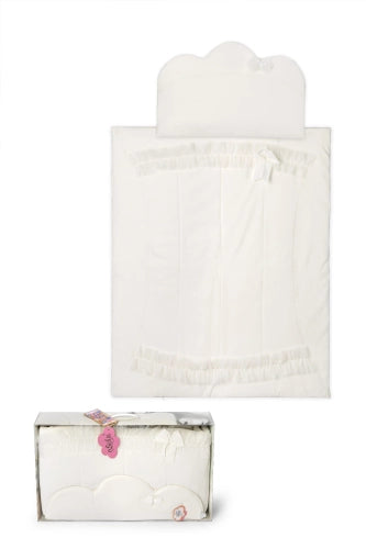 Sofija Two Piece Bedding Set - Duvet & Pillow - Charlotte - Ivory
