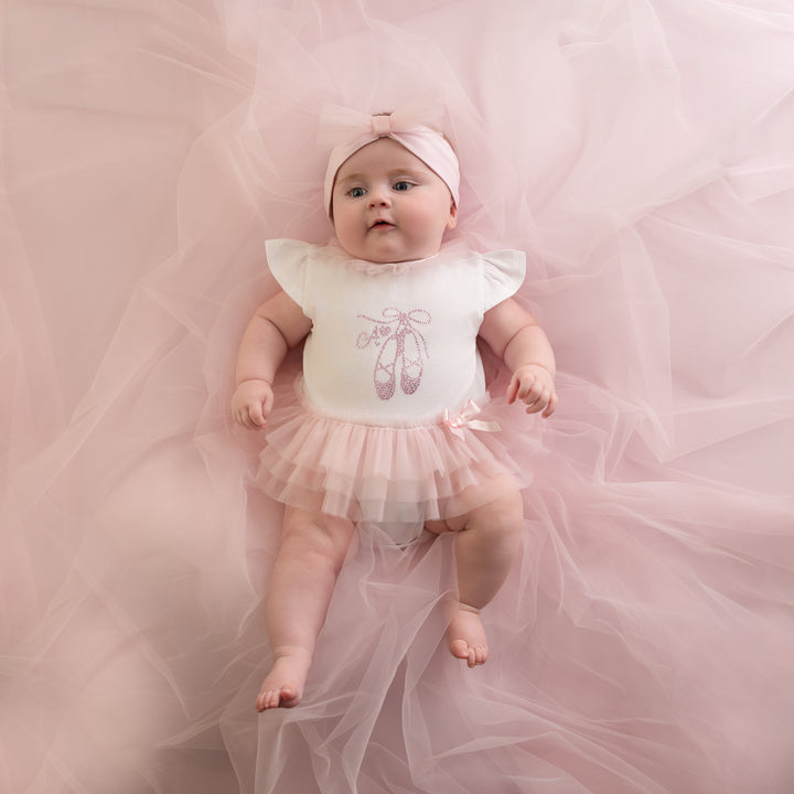 Little A LA26111 Octavia Tulle Ballerina Romper