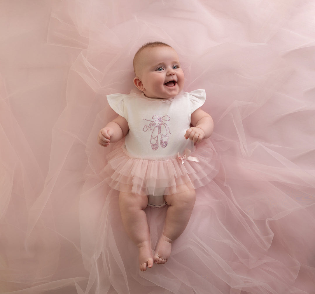 Little A LA26111 Octavia Tulle Ballerina Romper