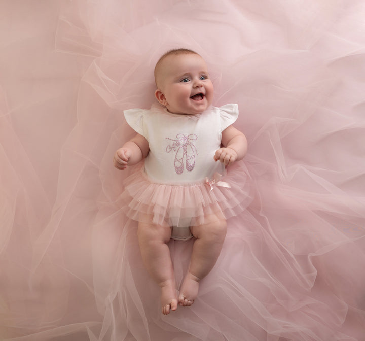 Little A LA26111 Octavia Tulle Ballerina Romper