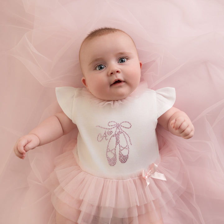 Little A LA26111 Octavia Tulle Ballerina Romper